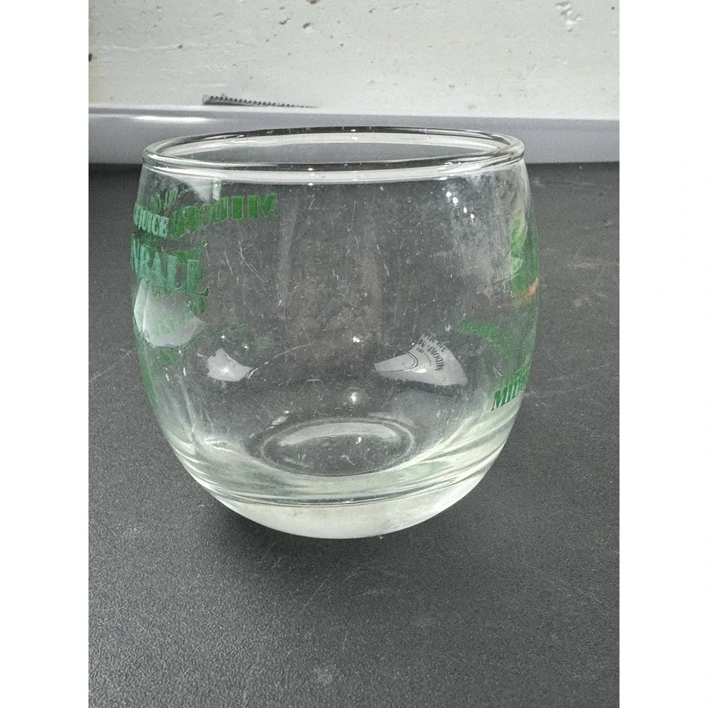 Midori Melon Ball Short‎ Cocktail Glass Collectible Bar Item